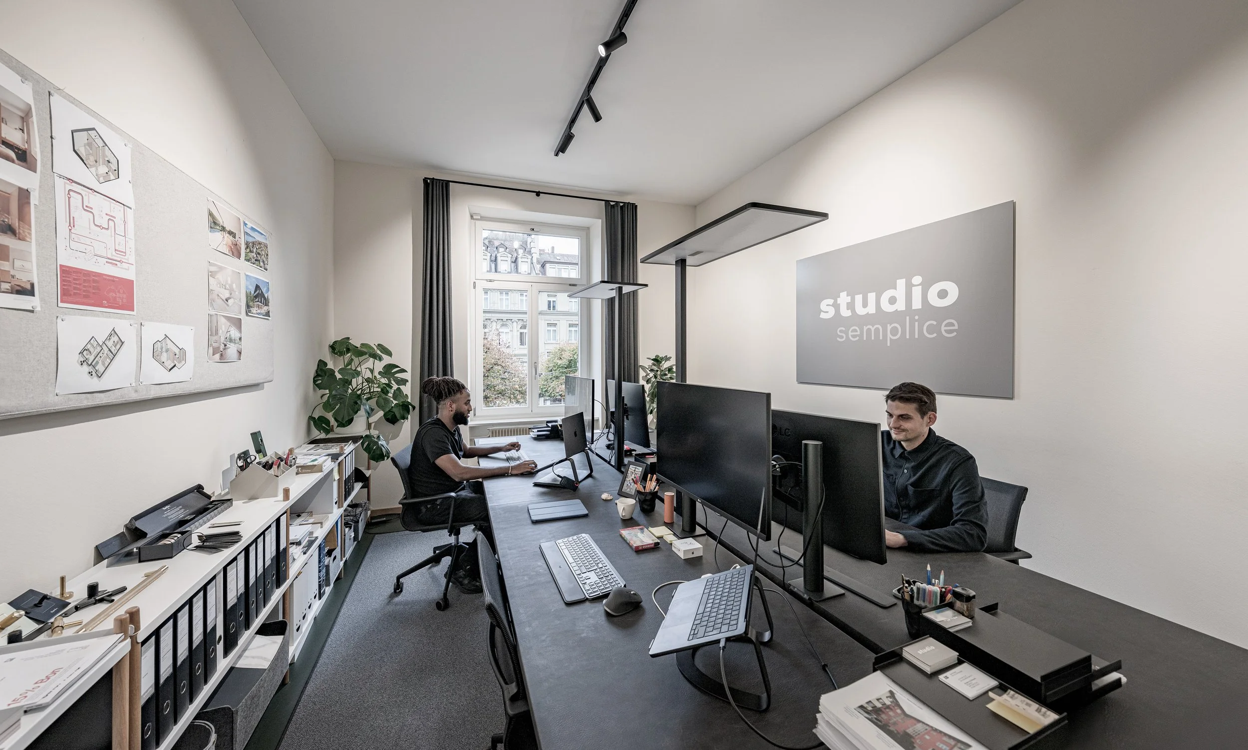 Arbeitsatmosphäre Studio Semplice