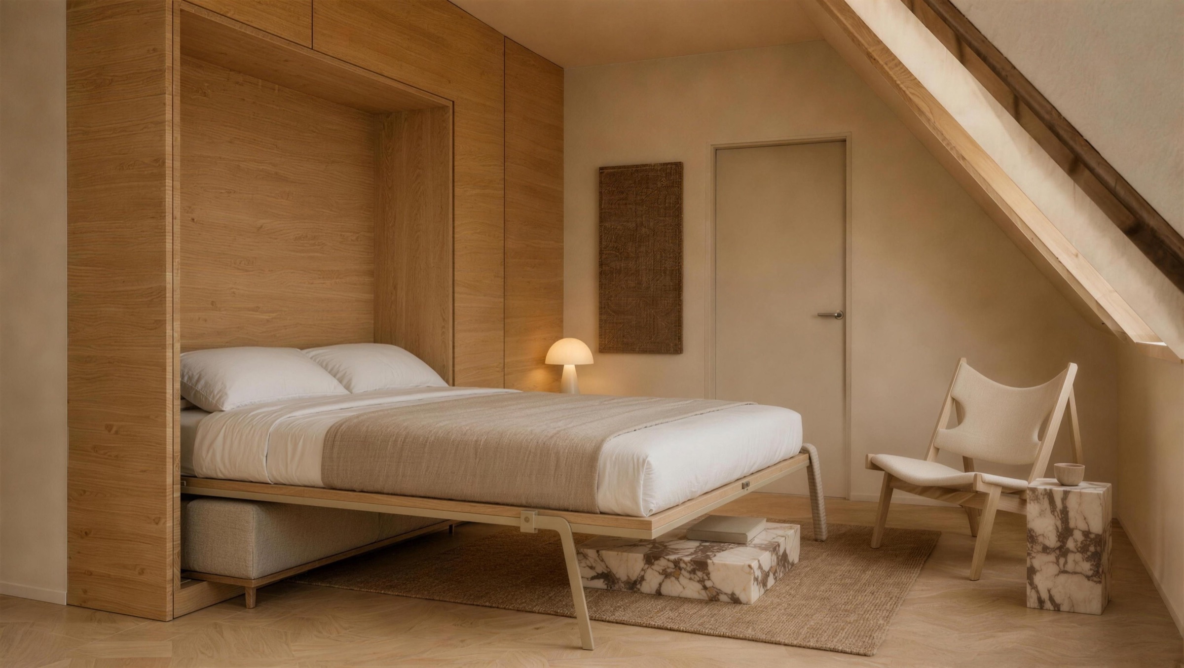 Spina: Lounge im Dachgeschoss
